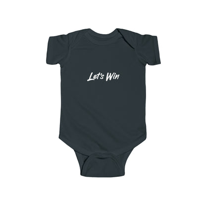 Infant Fine Jersey Bodysuit - James Lets Win