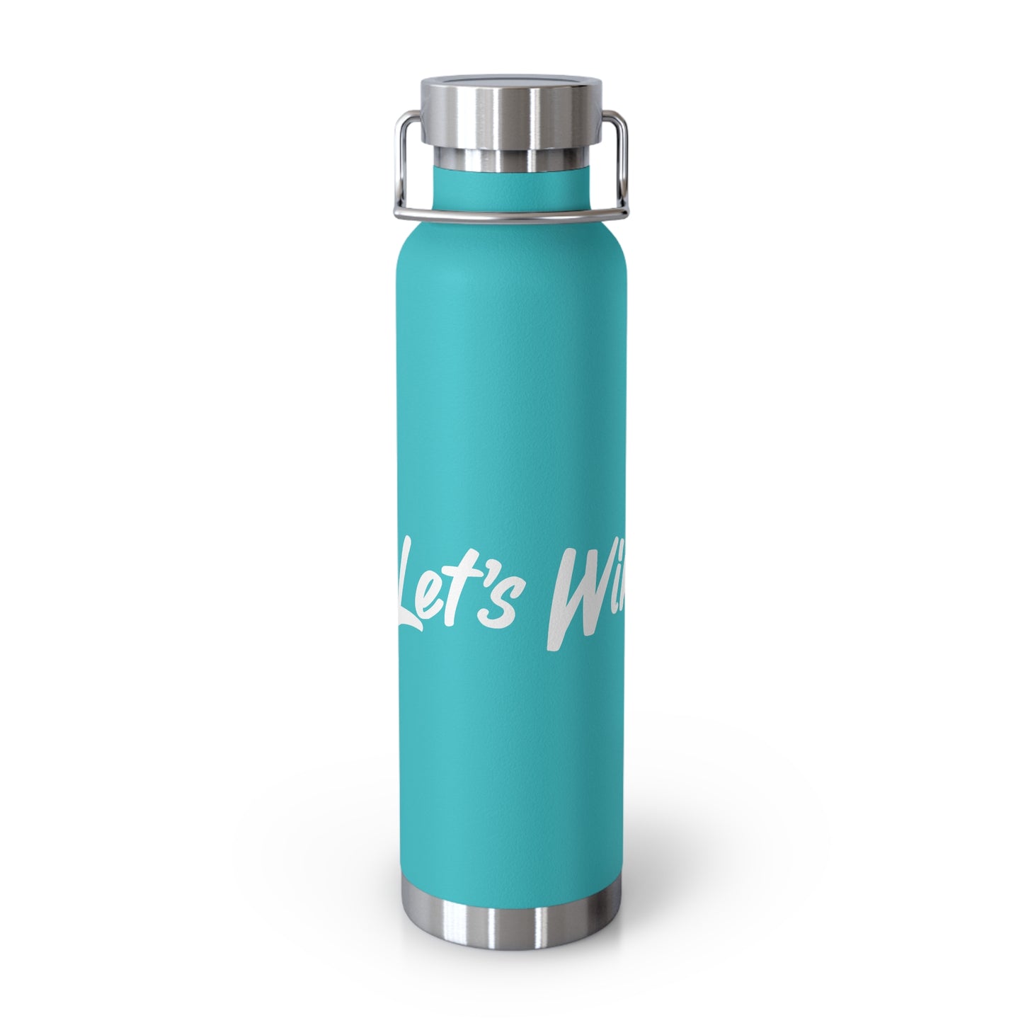 Copper Vacuum Insulated Bottle, 22oz - James Lets Win