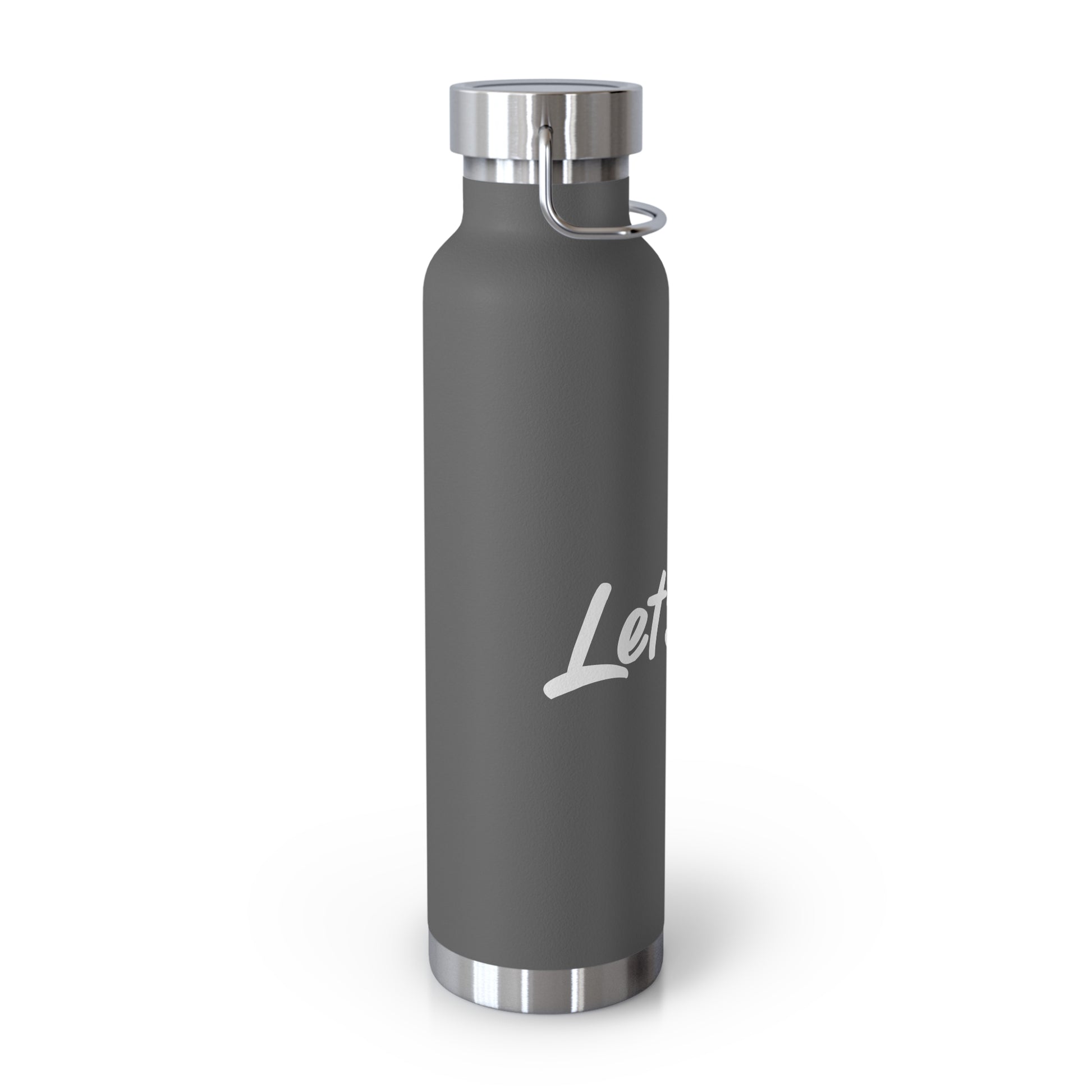 Copper Vacuum Insulated Bottle, 22oz - James Lets Win