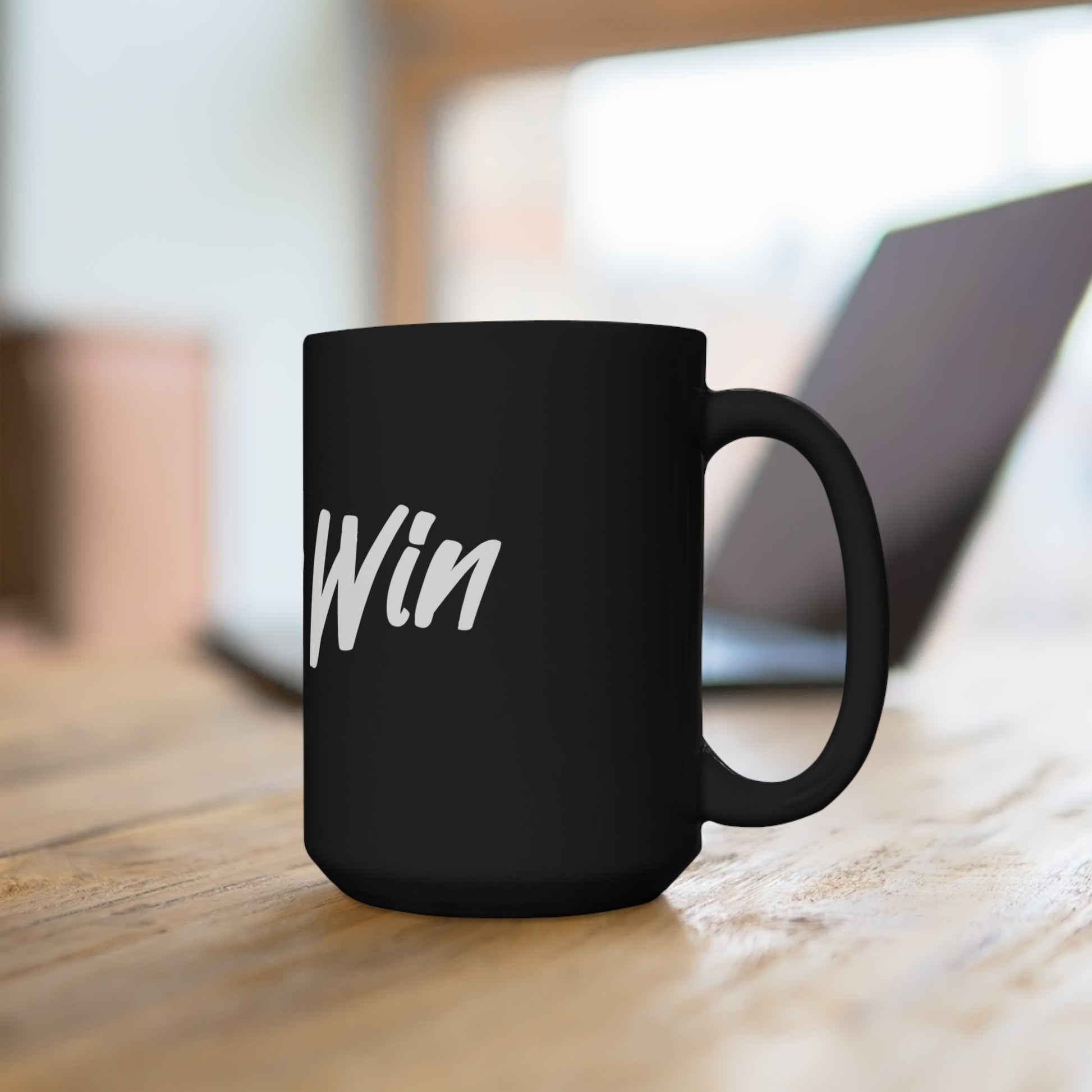 Black Mug 15oz - James Lets Win