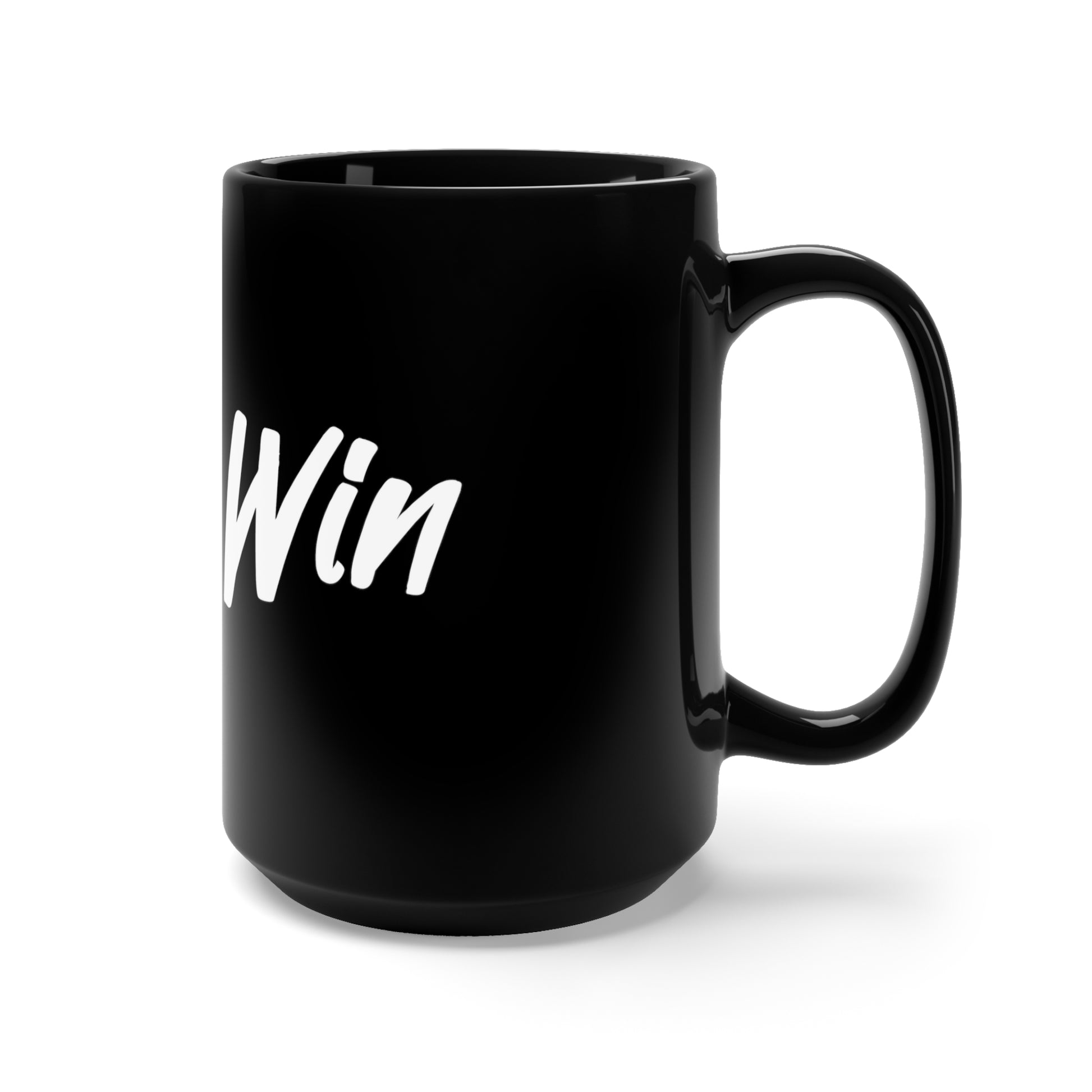 Black Mug 15oz - James Lets Win