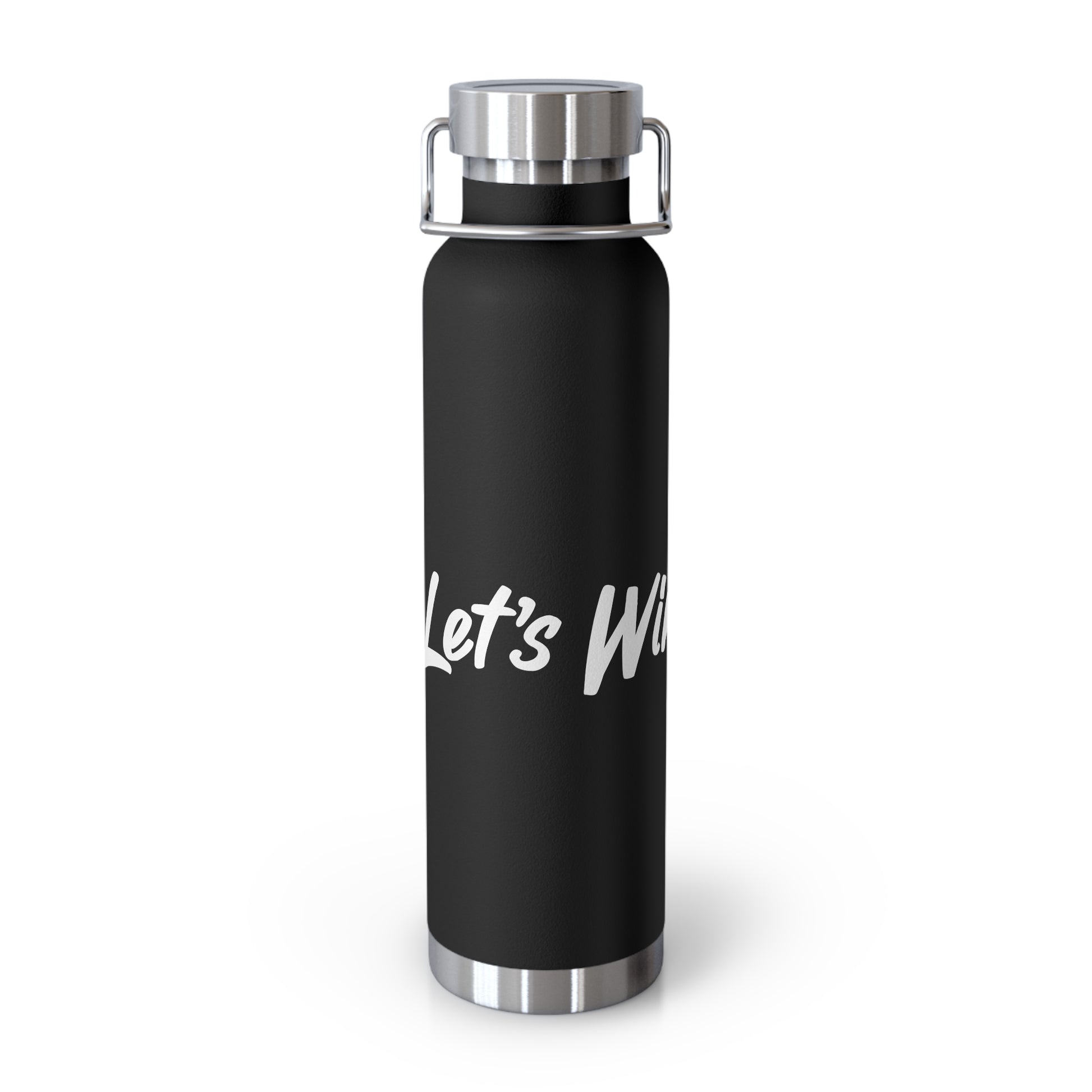 Copper Vacuum Insulated Bottle, 22oz - James Lets Win