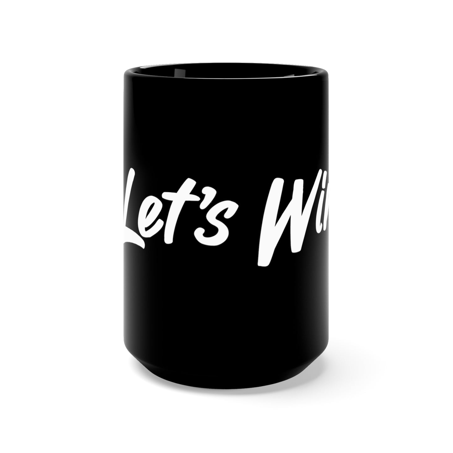 Black Mug 15oz - James Lets Win